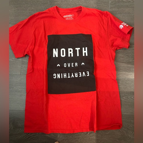 North Over Everything T Shirt size Large - Picture 1 of 1